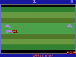 Demons to Diamonds title screen for Atari 2600